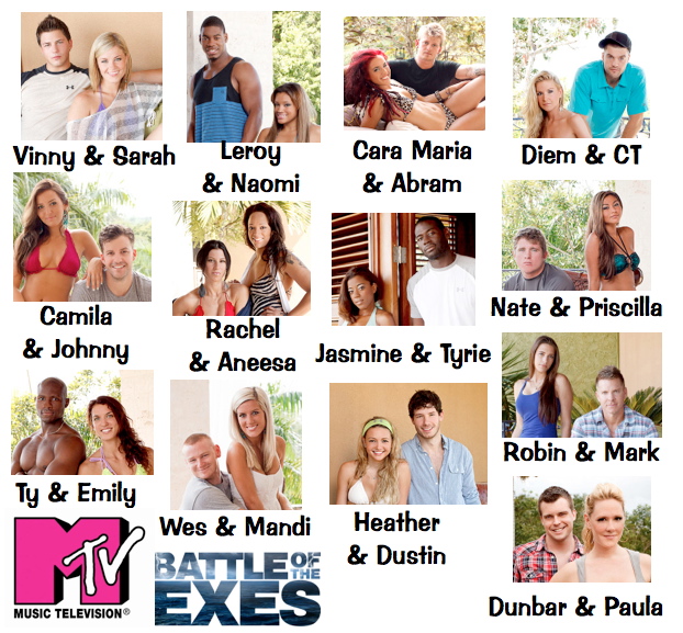 MTV 'The Challenge: Battle of the Exes' - meet the cast, watch the trailer