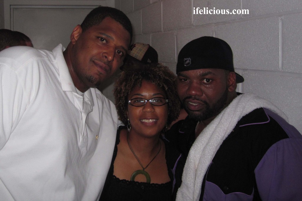 unknown, Ifelicious, Raekwon. Photo by: Devan Carter.  Caught up with Raekwon just as he was about to leave Santos Party House for the night.