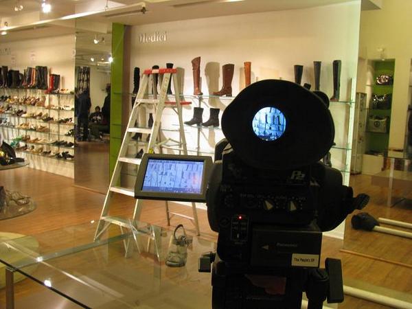 Photo #6 (Image) Video Set In Medici Shoe Store- Image by Kisha Smith