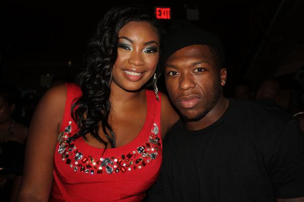 Model/Actress Liris Crosse, NBA guard Nate Robinson for the New York Knicks (Image by David Shellman)