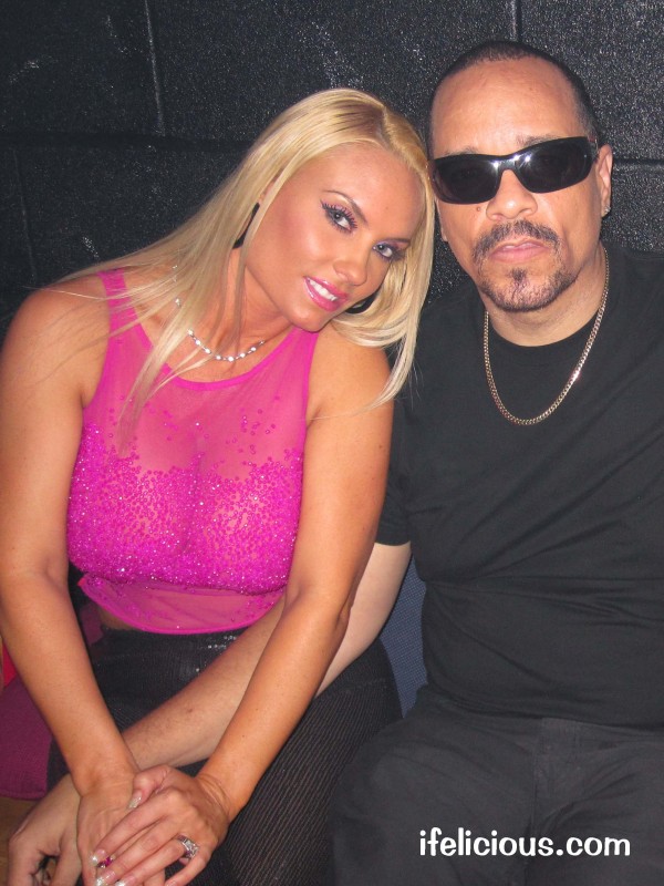 Coco and Ice T at Santos Party House in NYC