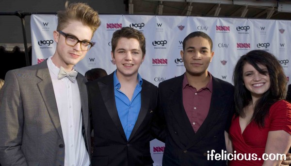 red carpet The Glee Project Season 1 NewNowNext Awards 2012