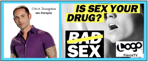 Chris Donaghue Bad Sex Logo sex therapist
