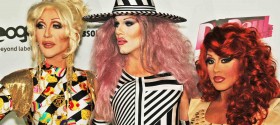 RuPaul's Drag Race Reunited Chad Michaels Sharon Needles Phi Phi O'hara Logo TV