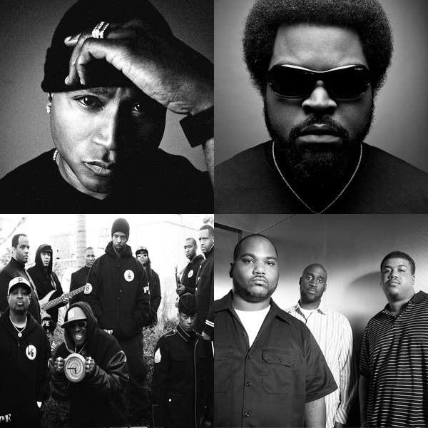 LL Cool J Ice Cube Public Enemy De La Soul tour. 
