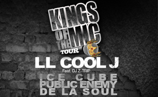Kings of the Mic Tour LL Cool J Public Enemy De La Soul Ice Cube