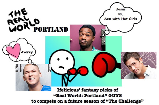 Real Worl Portland MTV Challenge Johnny Reilly Marlon Williams Jordan Wiseley