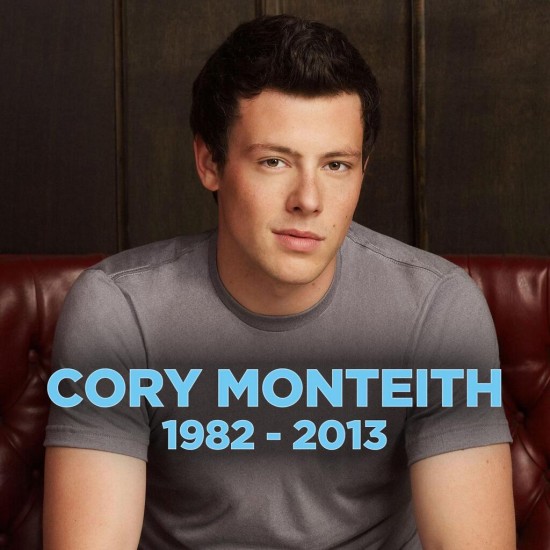 Cory Monteith Finn Glee dead RIP