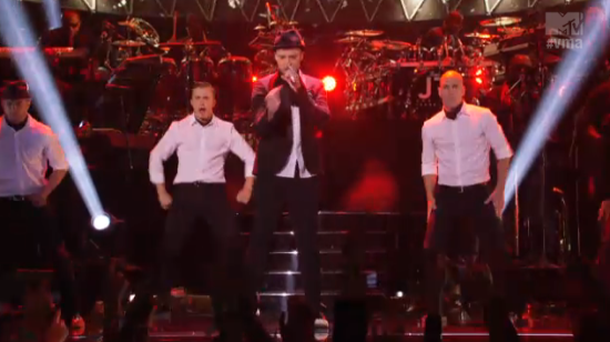 Justin Timberlake MTV VMA 2013 NSync