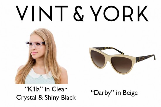 Vint and York Killa Darby prescription glasses eyewear sunglasses